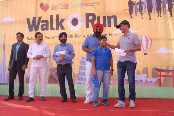 Rajasthan Patrika Health Quiz in Walk O Run 2018 Half Merathon