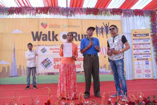 Rajasthan Patrika Health Quiz in Walk O Run 2018 Half Merathon