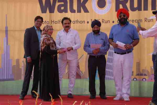 Rajasthan Patrika Health Quiz in Walk O Run 2018 Half Merathon