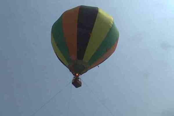 Paragliding in School Kaushambi