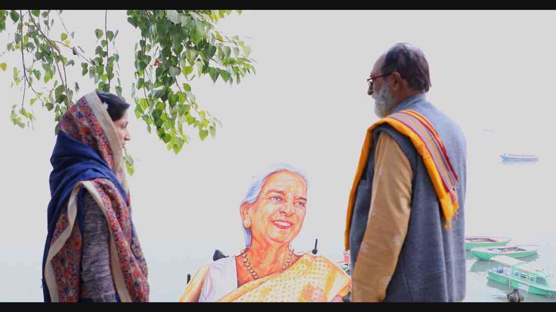 कलाकार हरीश द्विवेदी और अलका राय