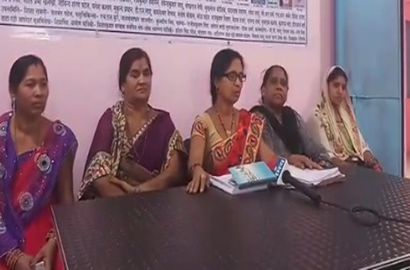 anganwadi workers in janjgir