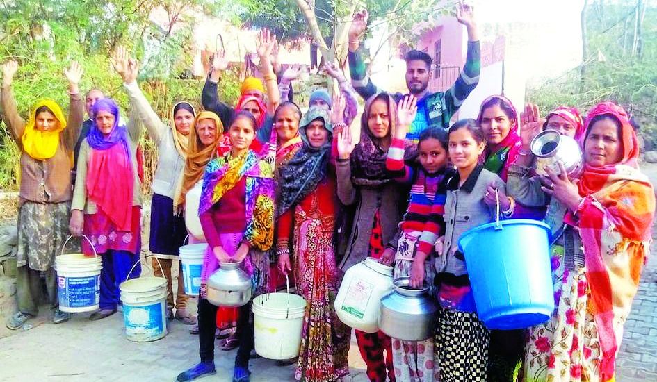 water crisis deepened by ground water fall