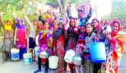water crisis deepened by ground water fall