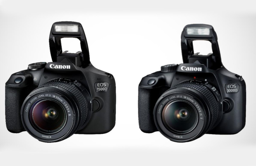 canon EOS 1500D and EOS 3000D 