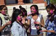 holi celebration 2018 images
