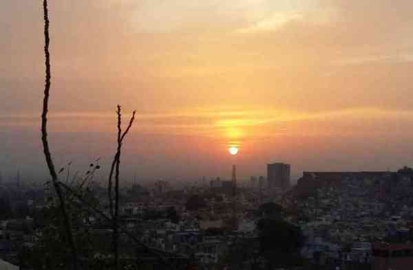 sunrise view at jodhpur