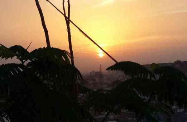 sunrise view at jodhpur