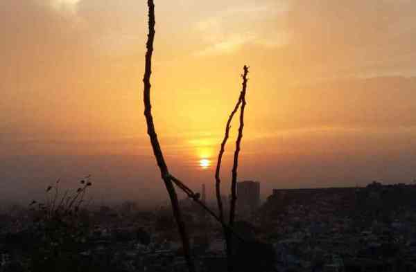 sunrise view at jodhpur