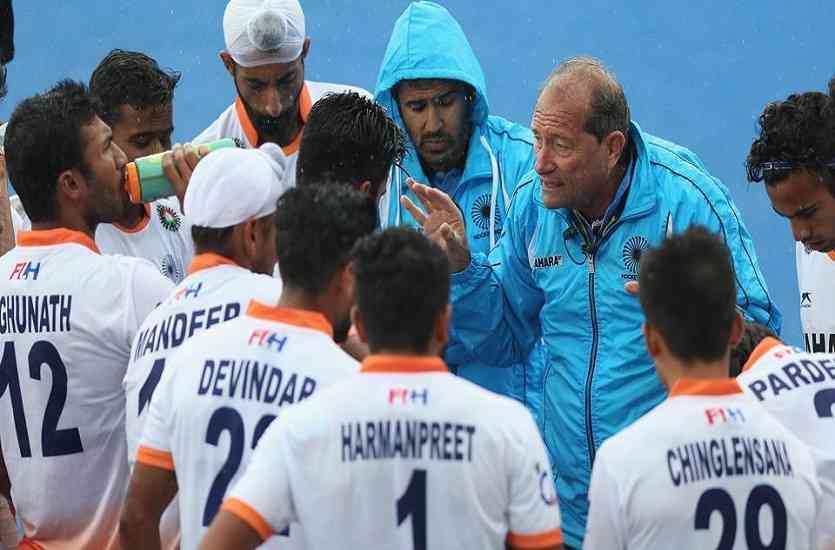 Indian hockey coach's statement, rankings in world cup does not matter