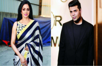 Karan johar and sridevi