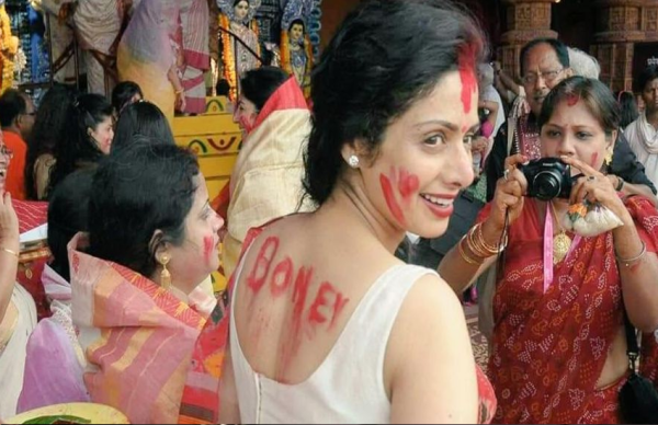 जब होली पर श्रीदेवी ने पीठ पर लिखवाया था बोनी का नाम