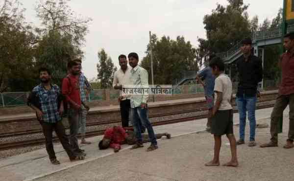 Train accident in Pali