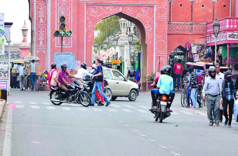 jaipur traffic