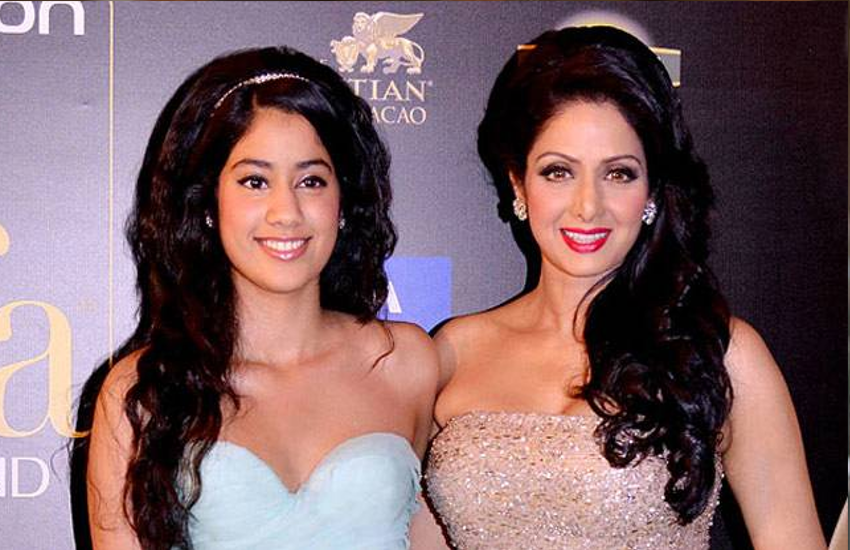 Jhanvi and Sridevi