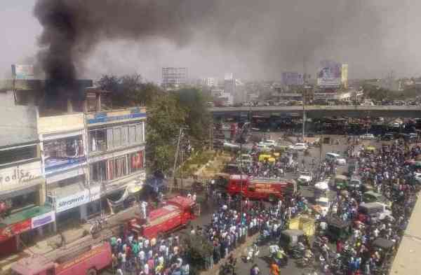 Fire in kota