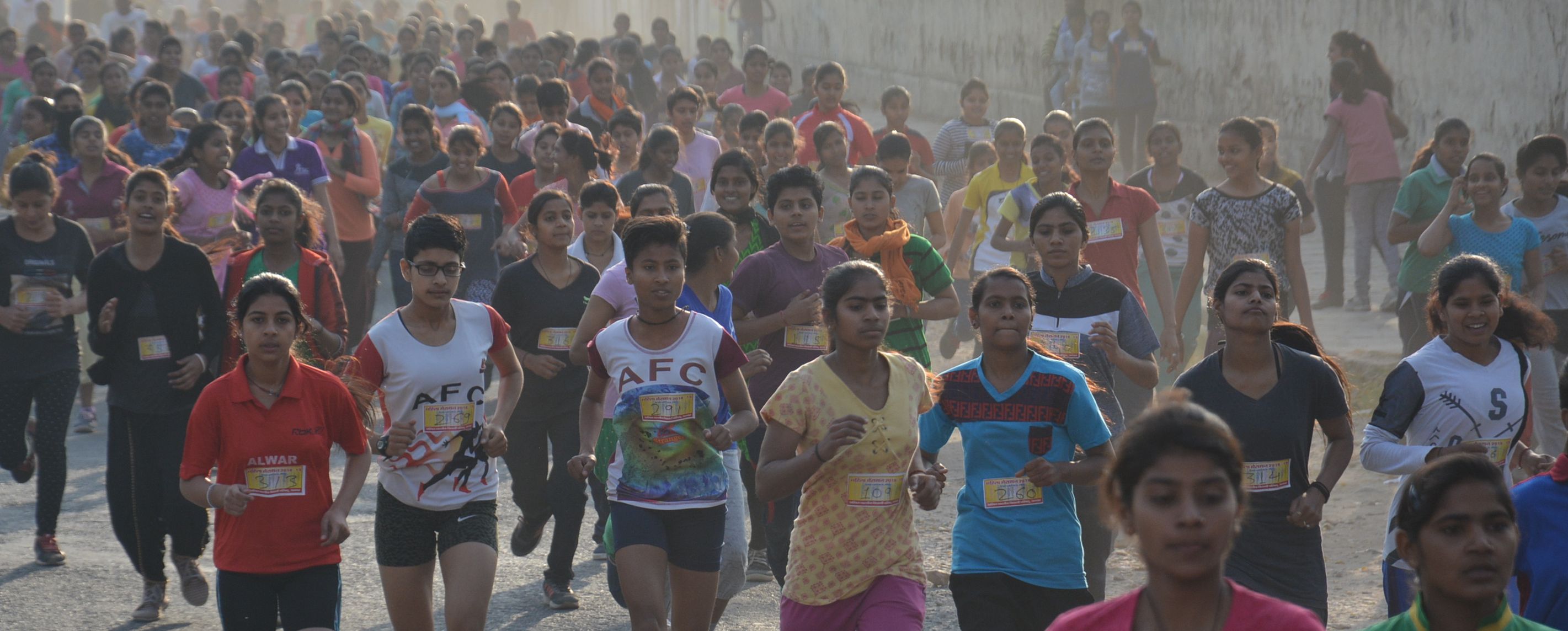 Women marathon organised in alwar