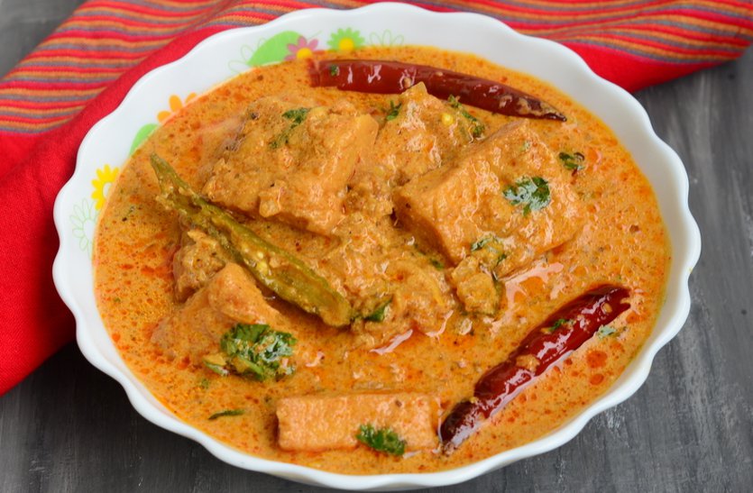 rajasthani pitod sabji