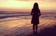alone girl