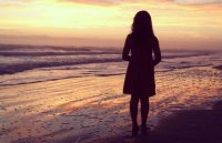 alone girl