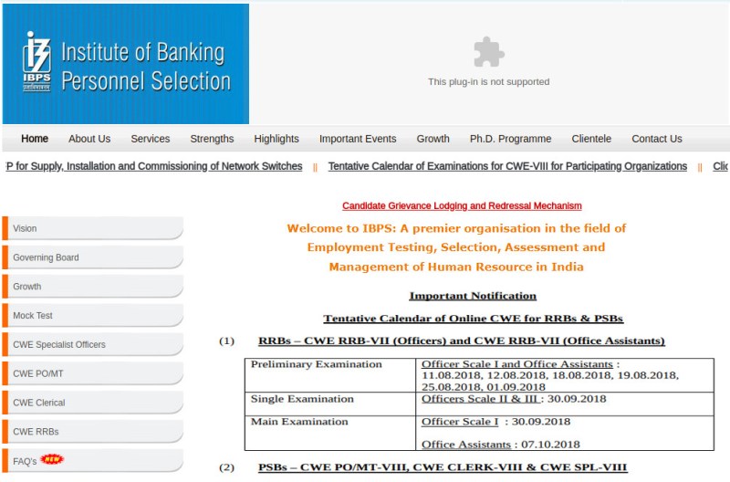 IBPS Exam 2018 Notification, IBPS Exam 2018, IBPS Exam 2018 Admit Card, IBPS Exam 2018 date,IBPS 2018 Onlne Application, IBPS 2018 online registration,