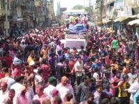 LIVE: In Rngpancmi of Nimar From Ujjain's cannon Rain showers