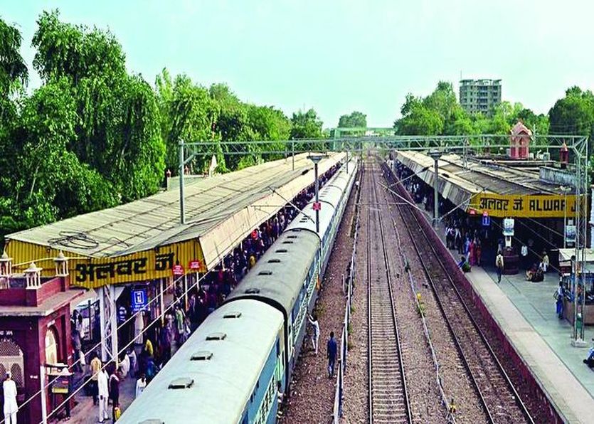 Railway is going to give new facilities to alwar railway station