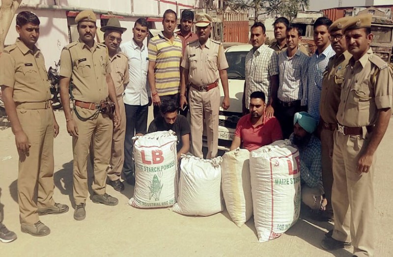 49 किलो डोडा चूरा जब्त, तीन जने गिरफ्तार,छबड़ा पुलिस की कार्रवाई...