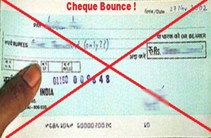 cheque bounce