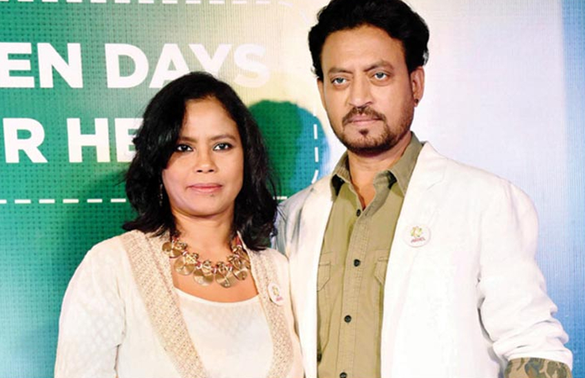 irrfan khan and his wife