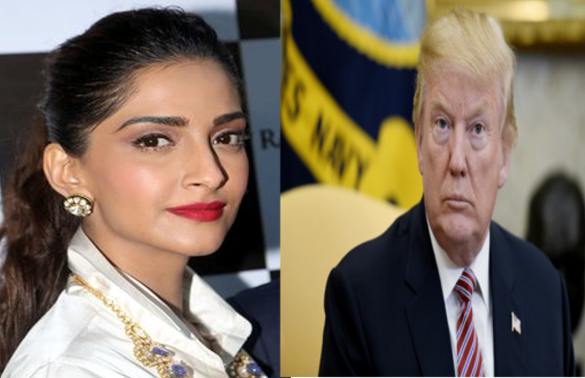 Donald Trump,Sonam Kapoor,Bollywood News In Hindi,latest bollywood news in hindi,