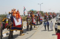  शोभायात्रा 