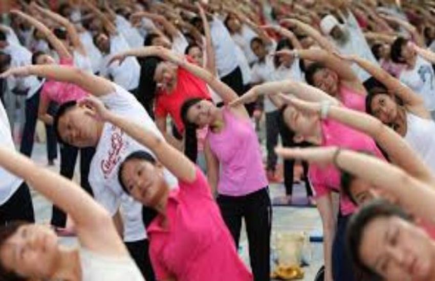 yoga in china