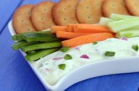 creamy onion and capsicum dip