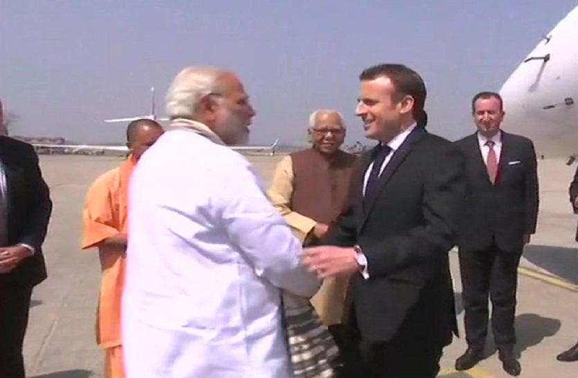 PM Modi and French President Immanuel Macron