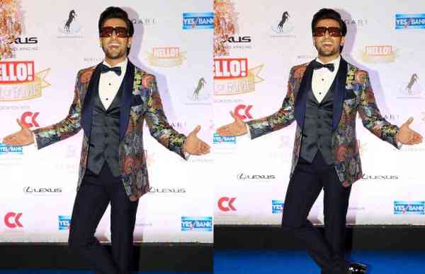 आवॉर्ड शो में रणवीर और दीपिका दिखे अनोखे अंदाज में