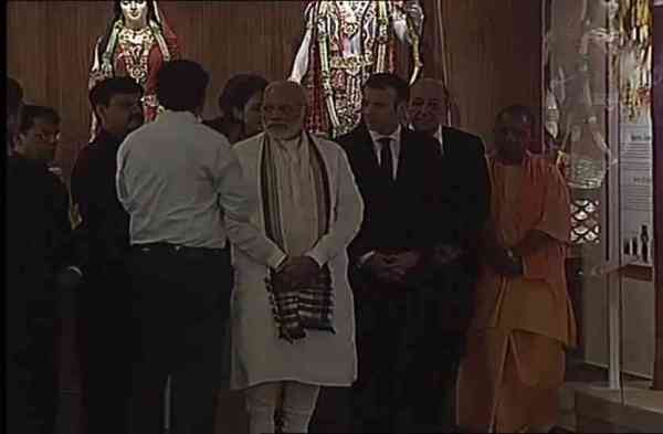 PM Modi and France President Emmanuel Macron