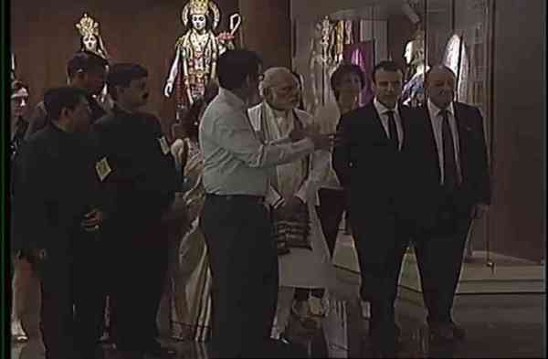 PM Modi and France President Emmanuel Macron