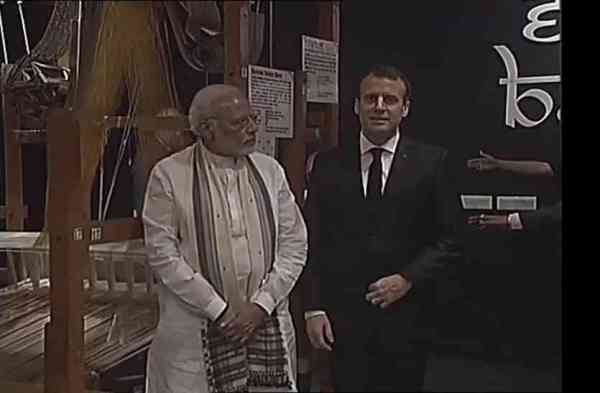 PM Modi and France President Emmanuel Macron