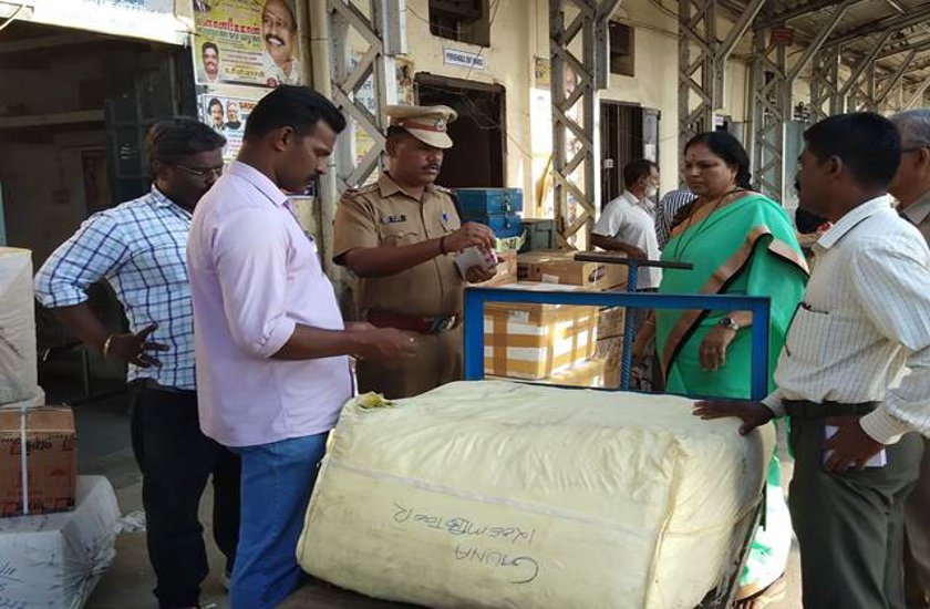 Chennai Central seized 21,000 packets of gutkha