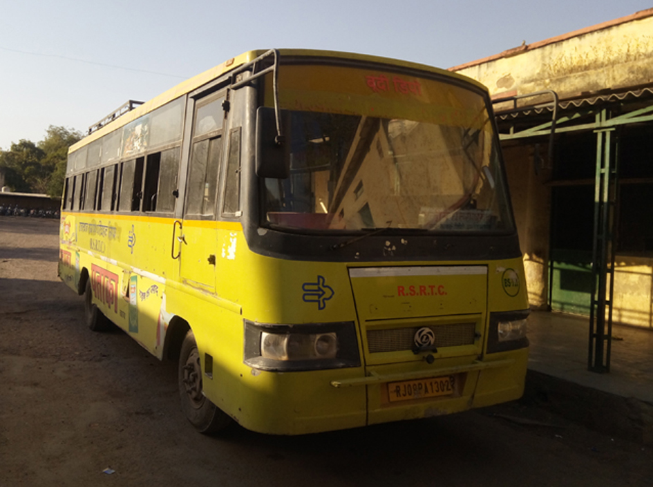 Transport to transport resources, passes through rural transport bus