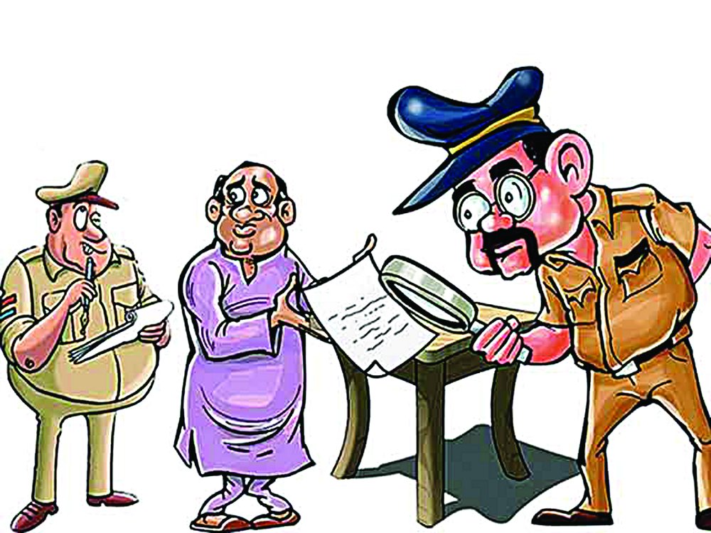 tenants to not verification in satna police