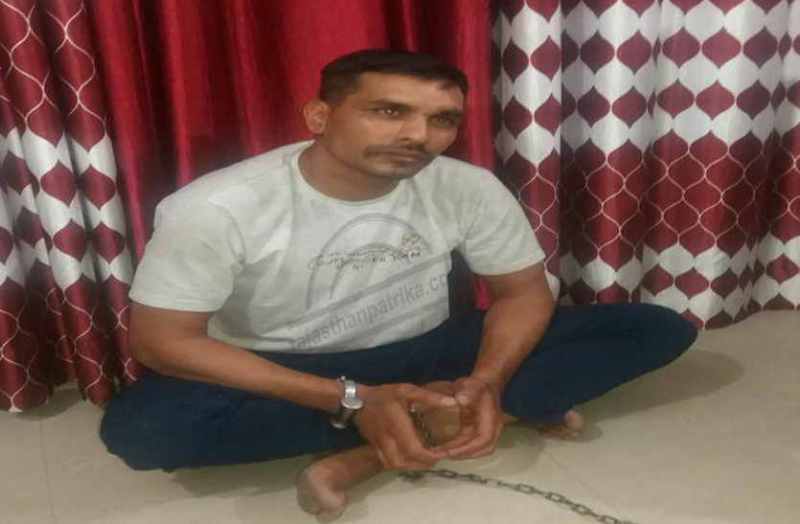 Bhilwara, bhilwara news, Uttar Pradesh's notorious criminal arrested in bhilwara, Latest news in bhilwara, Bhilwara News in hindi, Hindi News in bhilwara, Latest hindi news in bhilwara