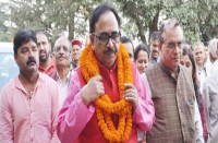 BJP state President Dr mahendranath panday 