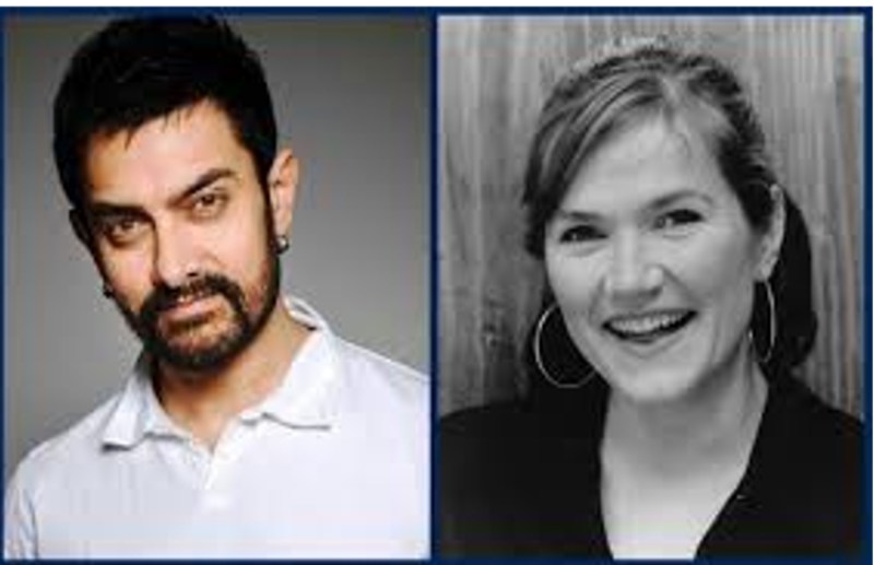  Aamir Khan and Jessica Hynes