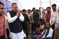 Photo Gallery : भैंसामुड़ा समाधान शिविर में पहुंचे डॉ. रमन सिंह, उमड़ा जनसैलाब, देखिए झलकियां...