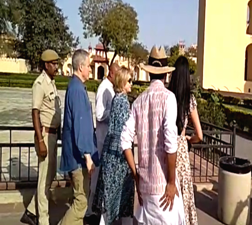 Hillary Clinton in Jaipur