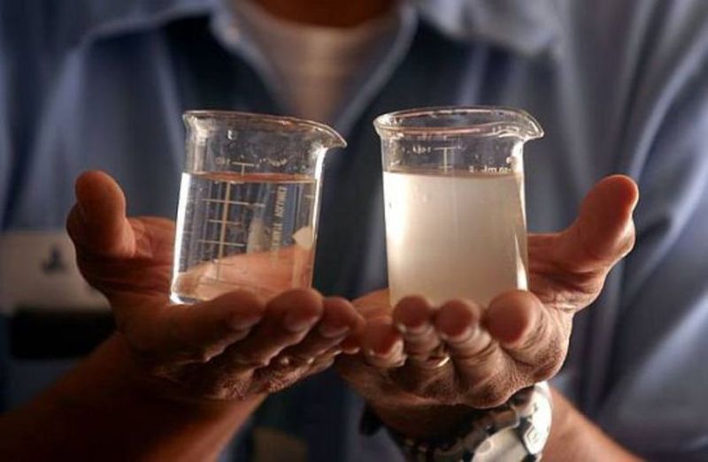 plastic water bottle