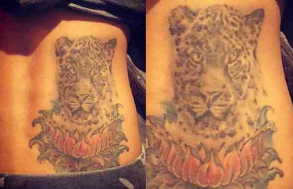 सुष्मिता ने अपनी कमर पर बनवाया टाइगर का TATTOO! तस्वीरें वायरल      