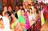 Chaitra Navratri 2018 : चैत्र नवरात्र के पहले दिन माता रानी का किया गया विशेष श्रृंगार